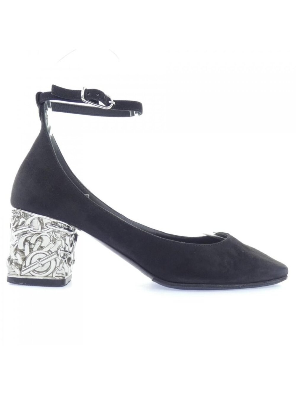 Hermes Chaine D'ancre Gourmette Grenain Z-pump Heel